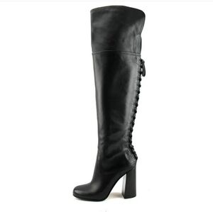 Vince Camuto Black Over the Knee Boots